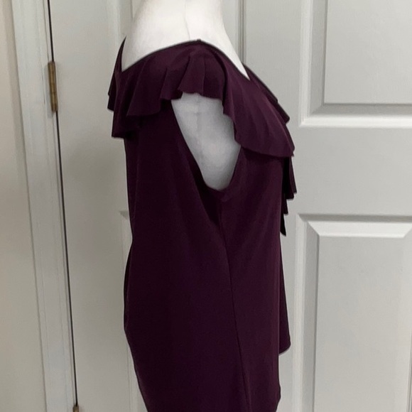 CLAUDIA RICHARD SLEEVELESS TOP SIZE LARGE - Picture 3 of 5